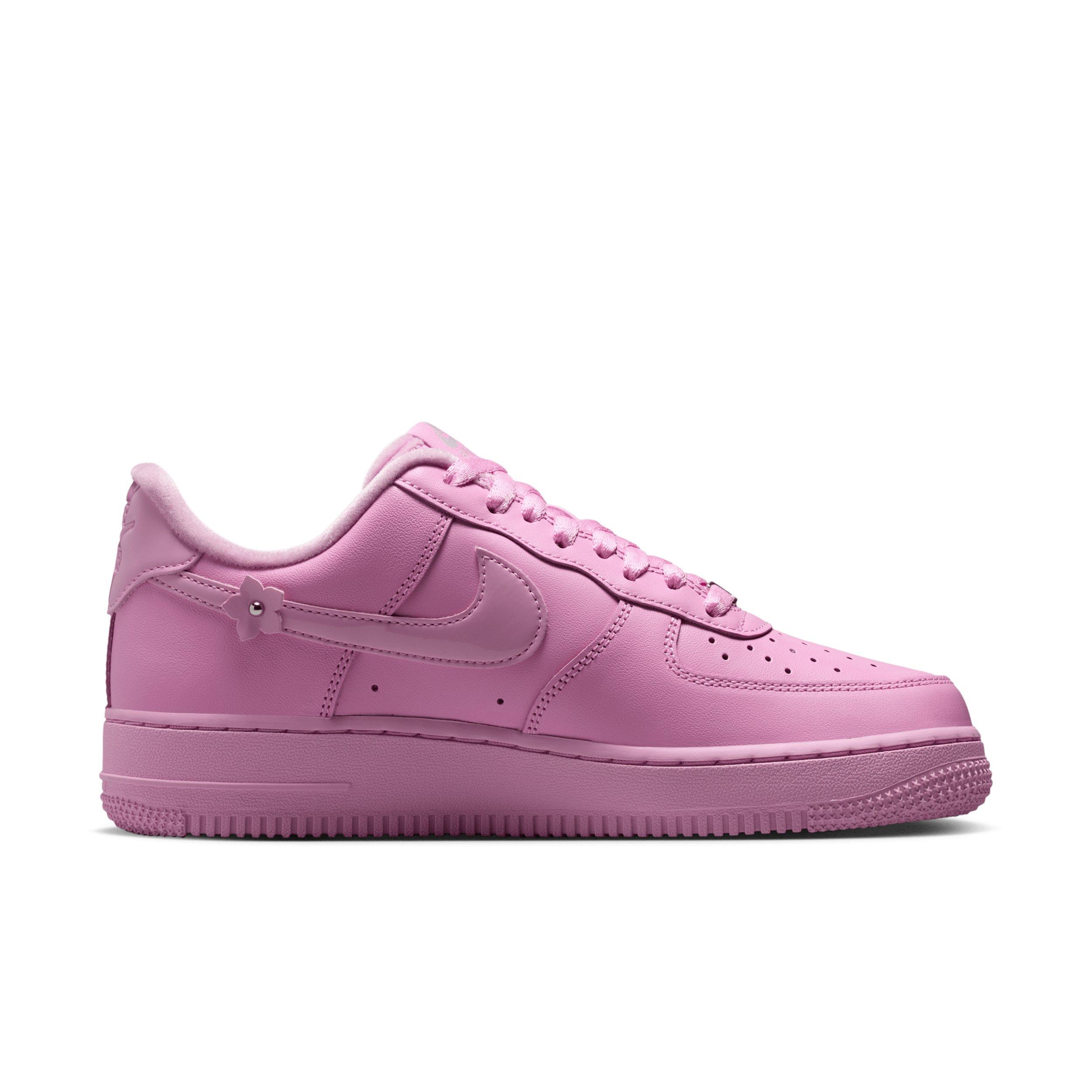Nike Air Force 1 '07 "Pink Rise/Pink Foam/Metallic Silver/Pink Rise" Women's Shoe - PINK/PINK/SILVER/PINK